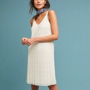 NWT Anthropologie Meadow Rue Prespa Pleated Dress size 2